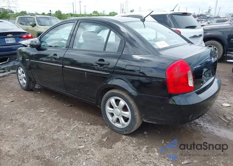 2006 Hyundai Accent Gls из США, поврежденный, VIN KMHCN46C76U038040